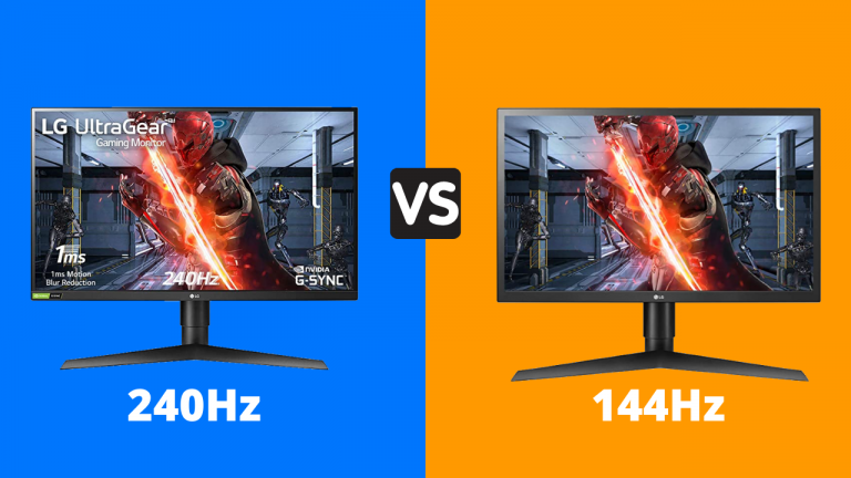 240Hz vs 144Hz Gaming Monitor