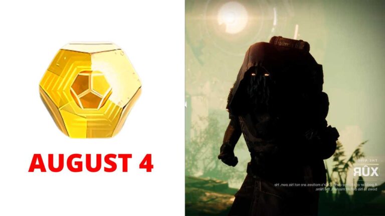 XUR LOCATION TODAY AUGUST 4