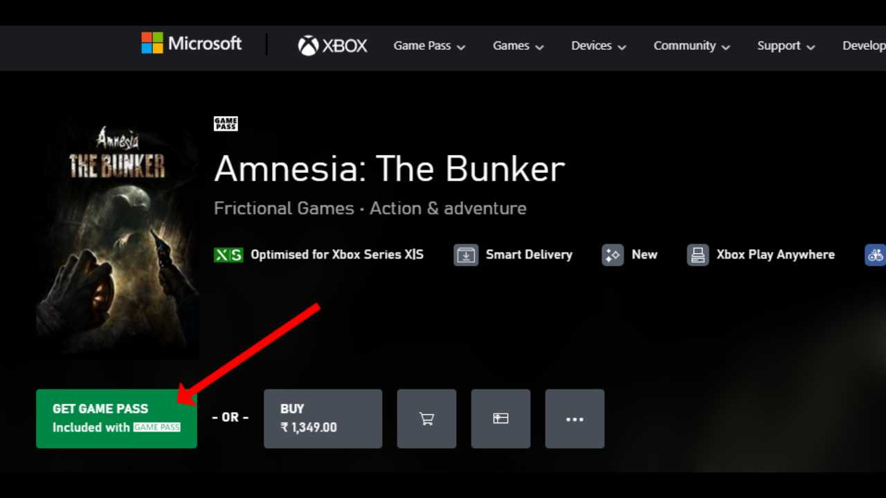Is Amnesia The Bunker Available on Xbox Game Pass